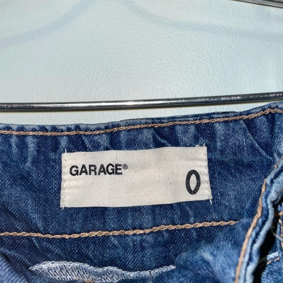 High-Waisted Blue Jean Cut Offs - Picture 4 of 4